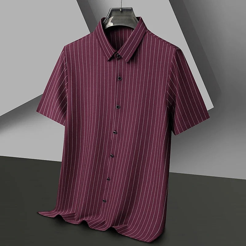 Coastal Stripe Button Shirt