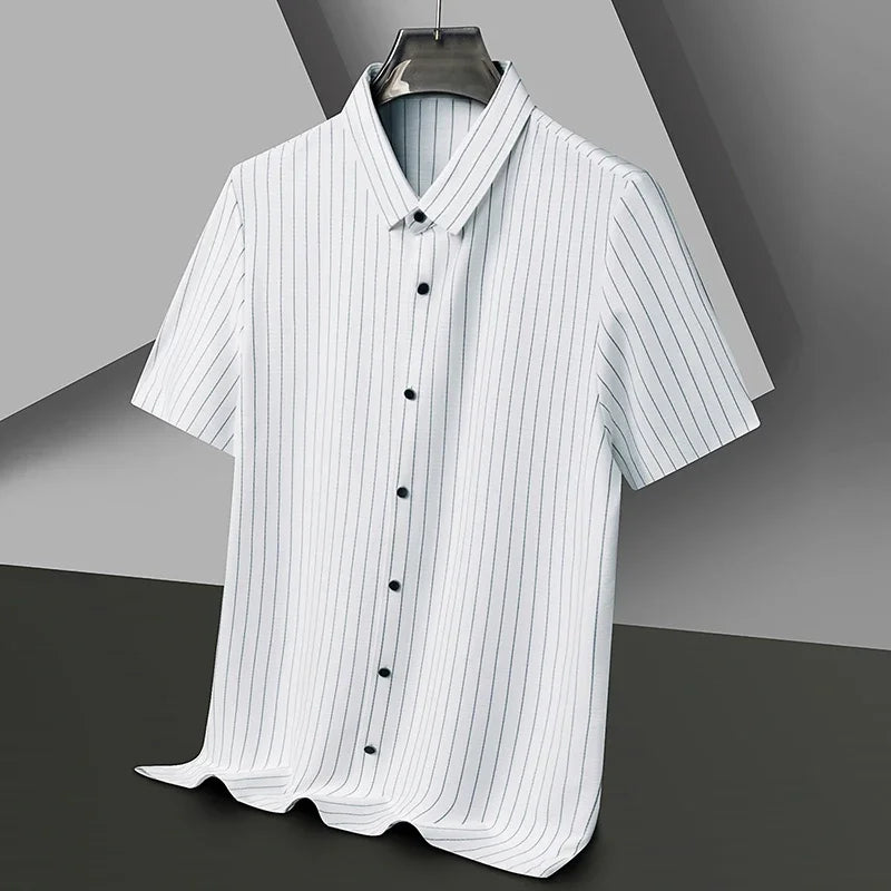 Coastal Stripe Button Shirt
