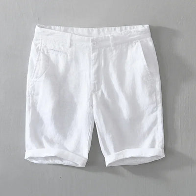 Summer Tailored Linen Shorts