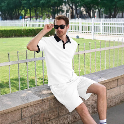 Button Collar Summer Set