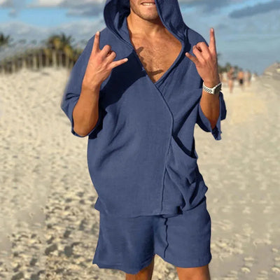 Hooded Beach Lounge Set