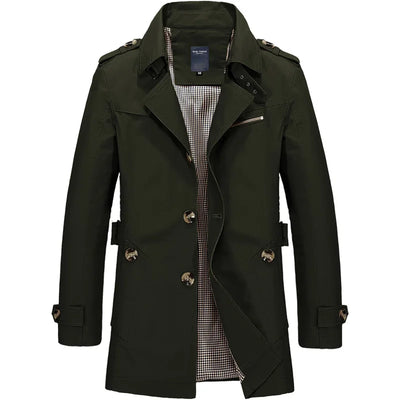 Classic Belted Trench Coat
