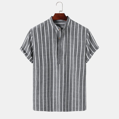 Seaside Vertical Stripe Shirt