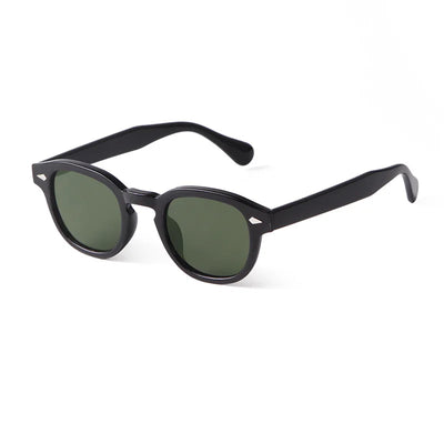 Retro Frame Round Sunglasses