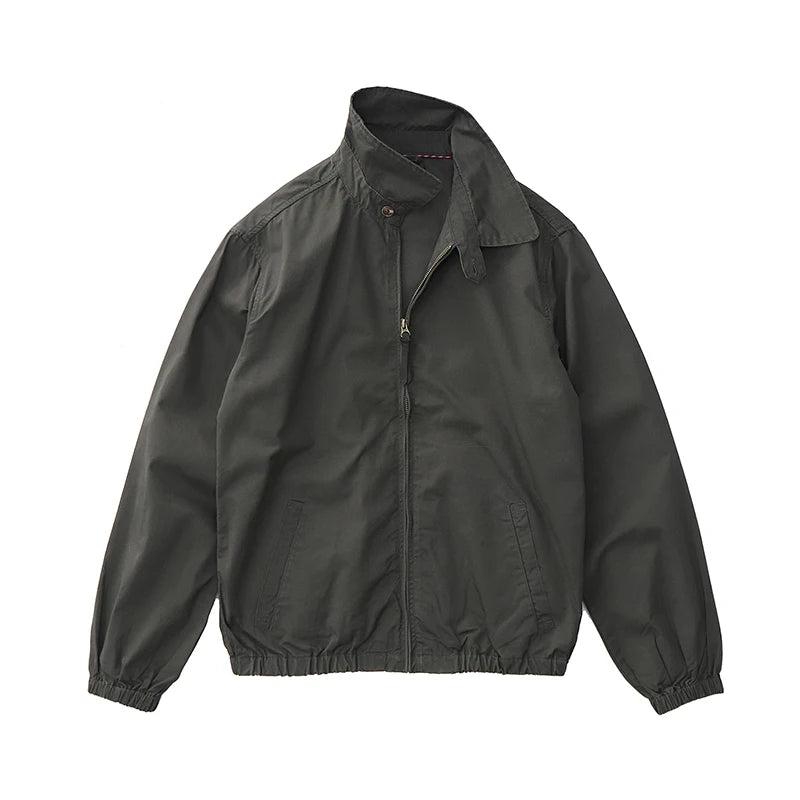 Structured Cotton Windbreaker