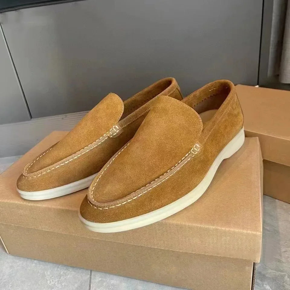Soft Suede Casual Loafers