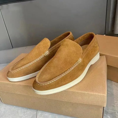 Soft Suede Casual Loafers