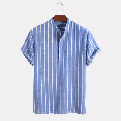 Seaside Vertical Stripe Shirt